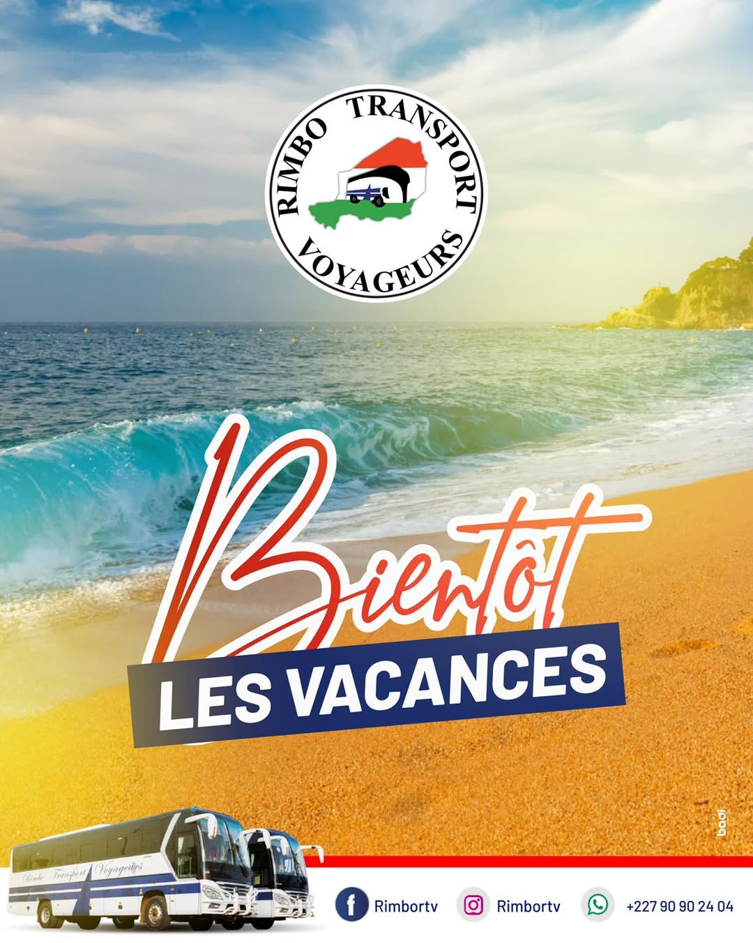 Les Vacances arrivent.....